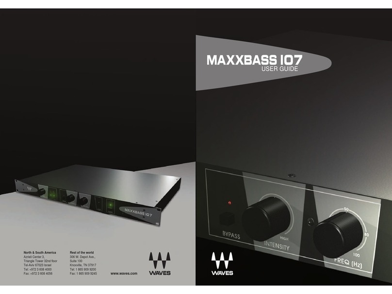 Waves Maxxbass 107 user guide