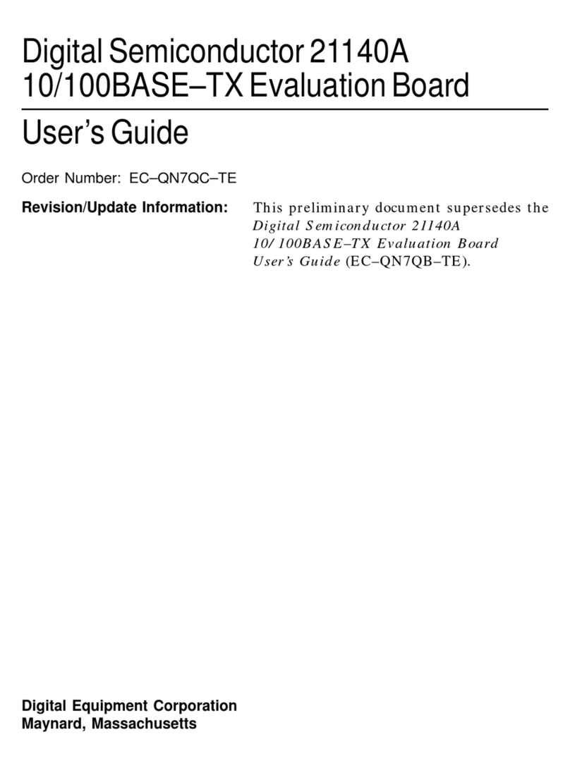 Digital Equipment 21140A user guide