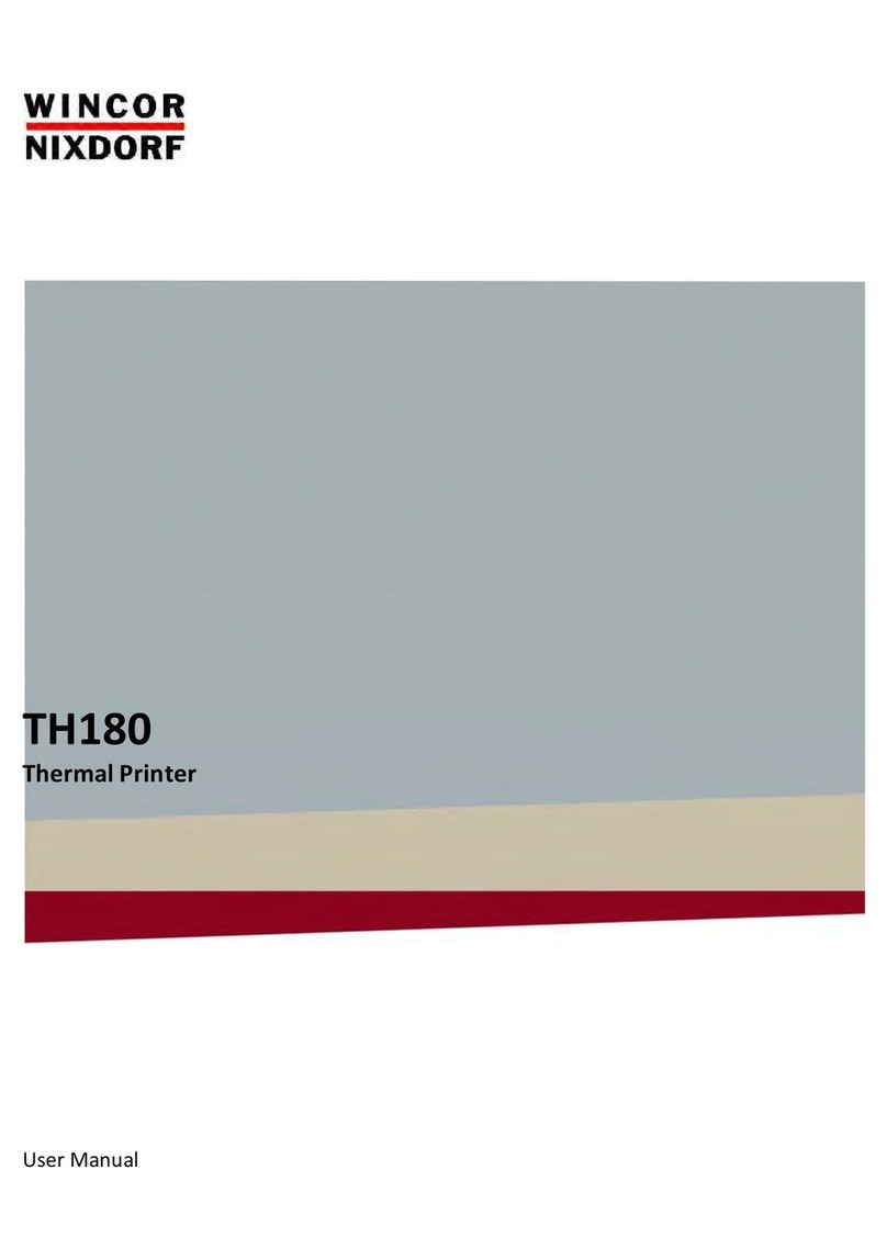 Wincor Nixdorf TH180 user manual Wincor Nixdorf TH180 user manual