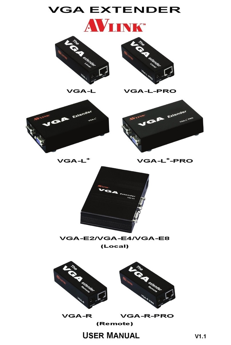 AVLink VGA-L user manual