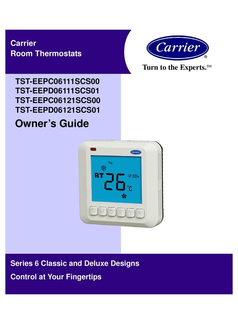 Carrier TST-EEPC06111SCS00 User manual