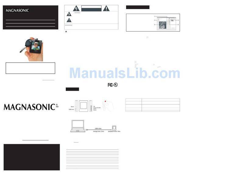 Magnasonic MF111 User manual