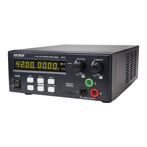 Extech Instruments DCP42 User manual