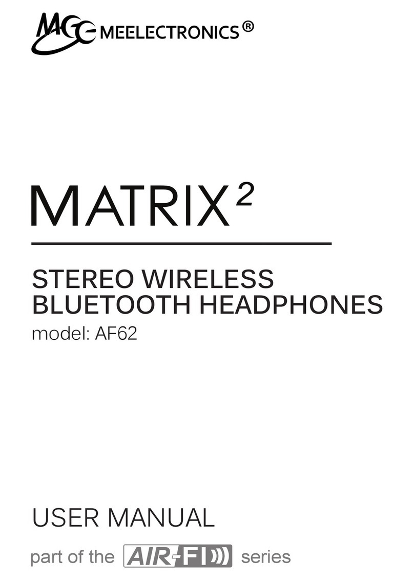 MEE Matrix 2 AF62 User manual