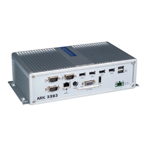 Advantech ARK-3383 User manual