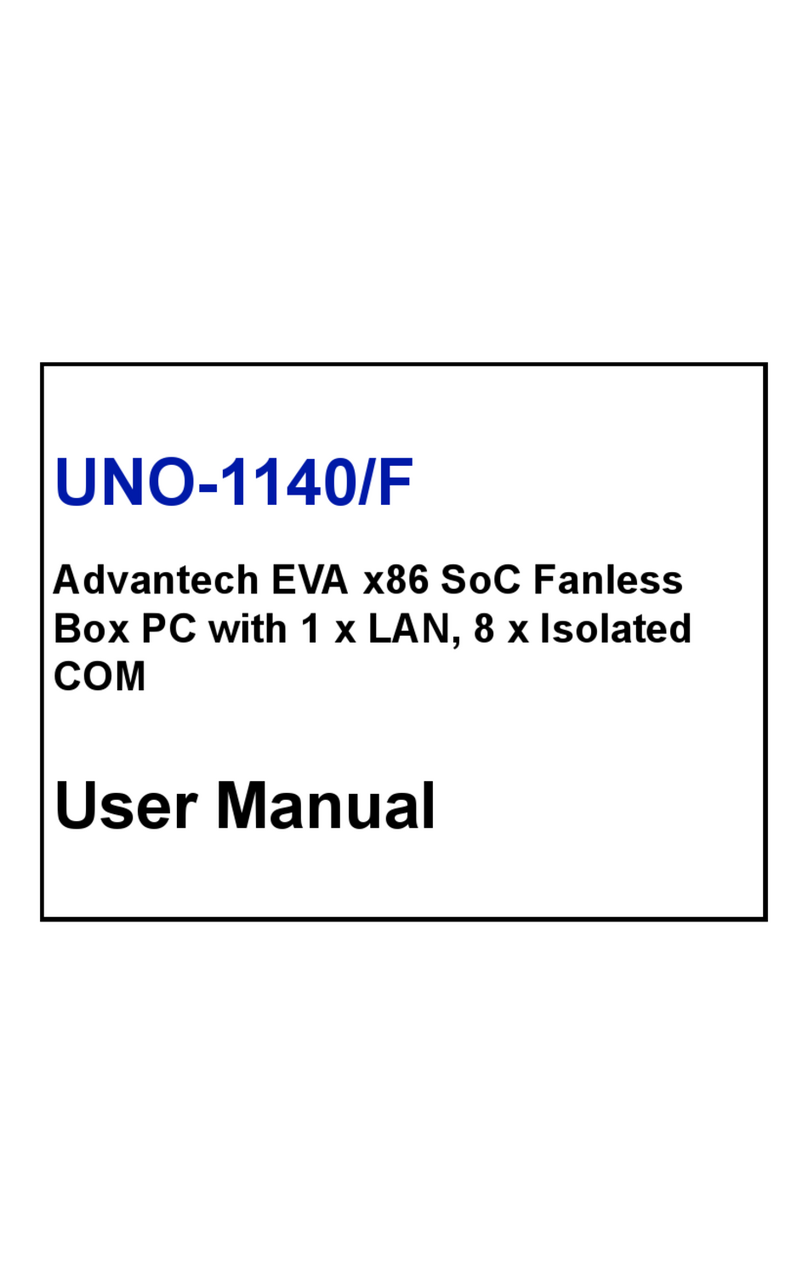 Advantech UNO-1140/F User manual Advantech UNO-1140/F User manual