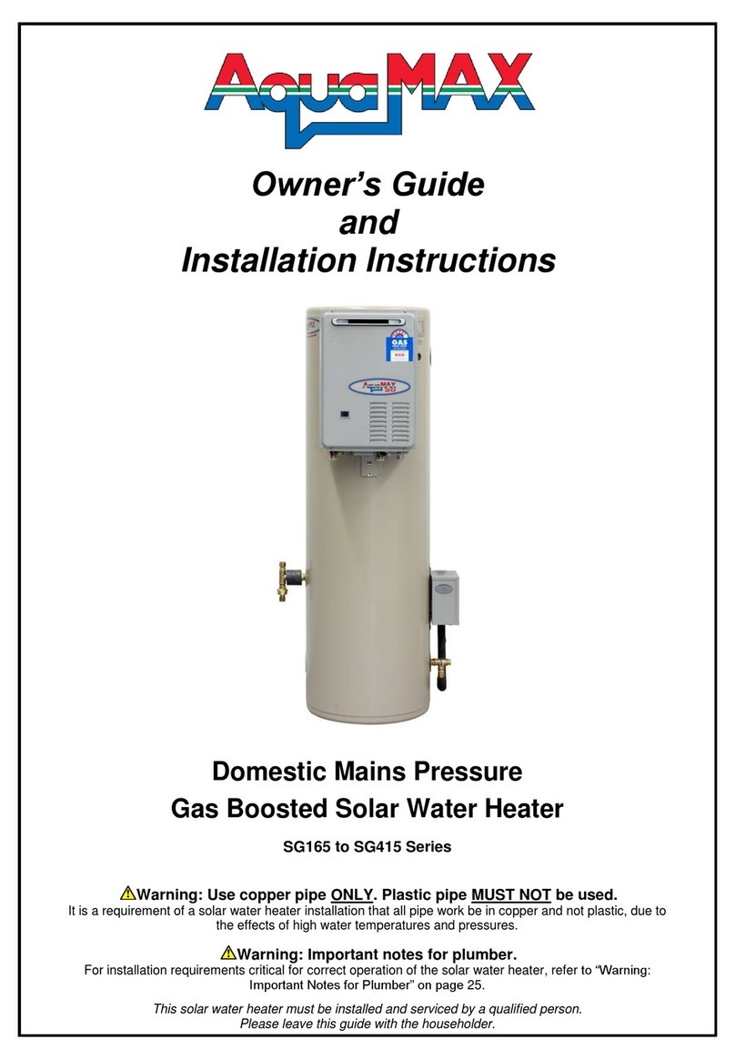 AquaMAX SG165 Series Technical Document AquaMAX SG165 Series Technical Document