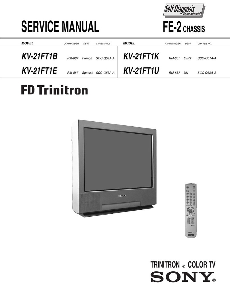 Sony KV-21FT1B User manual
