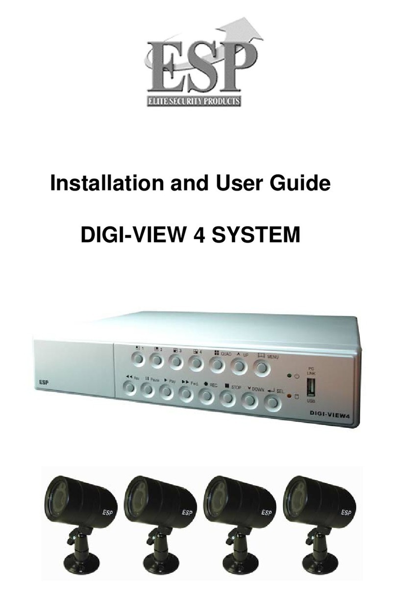 ESP DIGI-VIEW 4 System Installation and user guide