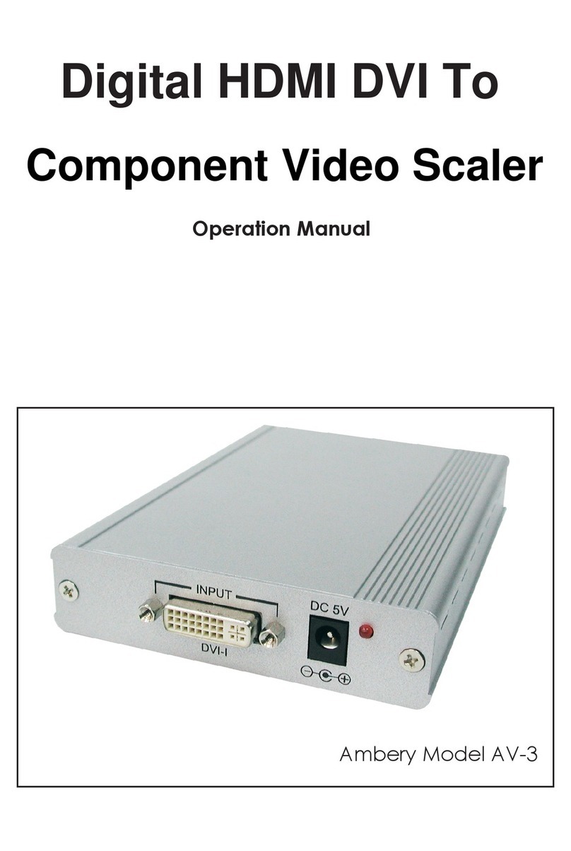 Ambery AV-3 User manual