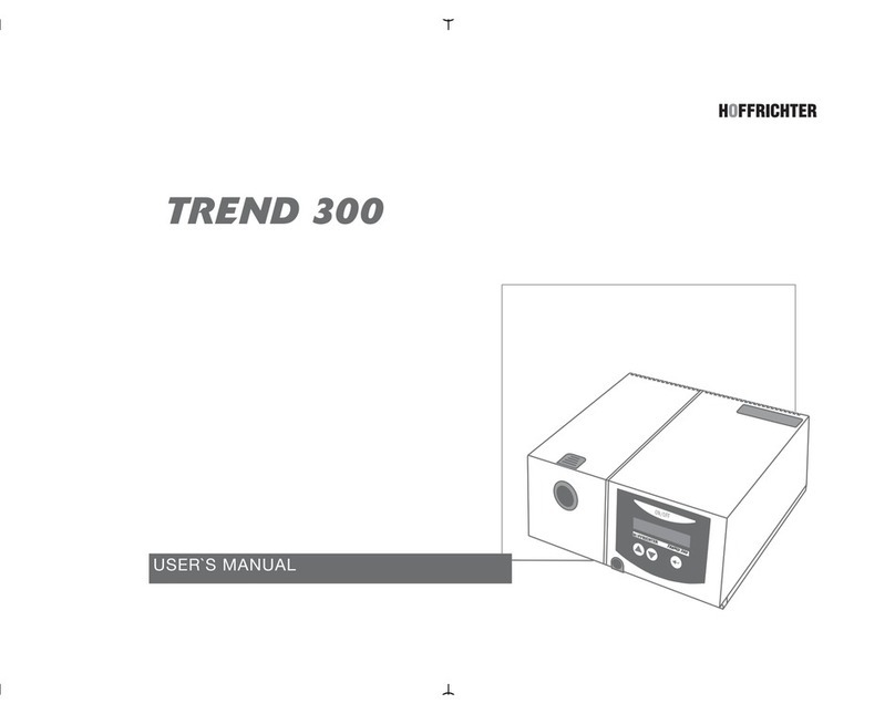 Hoffrichter Trend 300 user manual