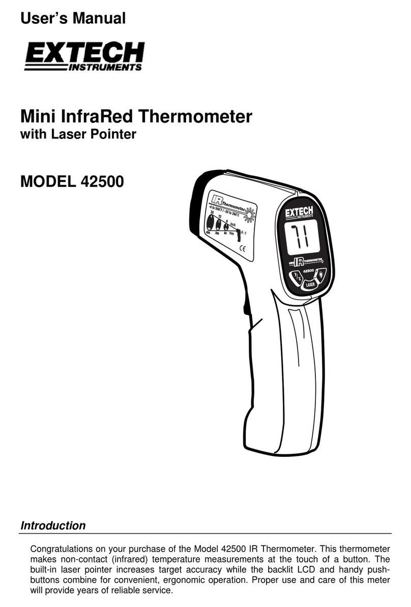 Extech Instruments 42500 User manual Extech Instruments 42500 User manual