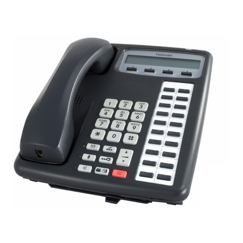 Toshiba Strata IPT User manual