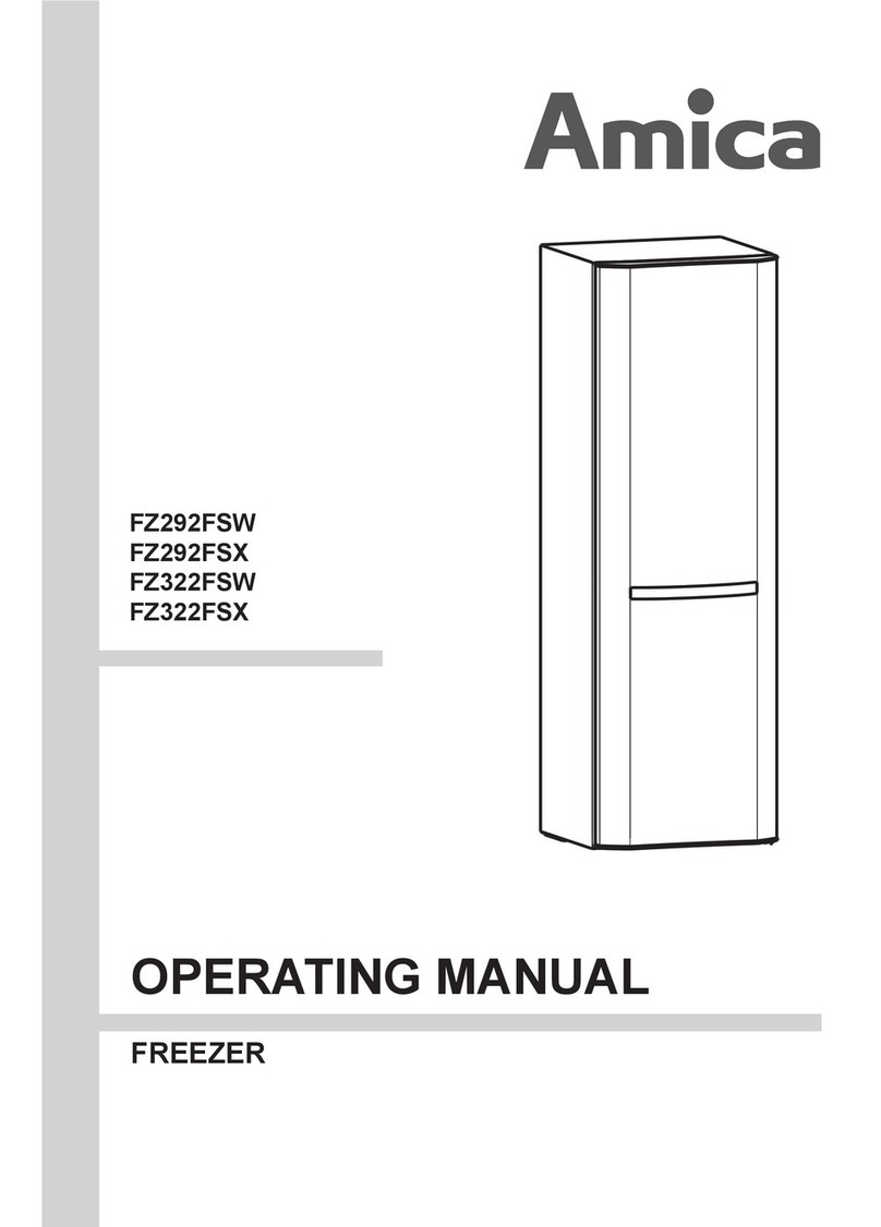 Amica FZ292FSW operating manual