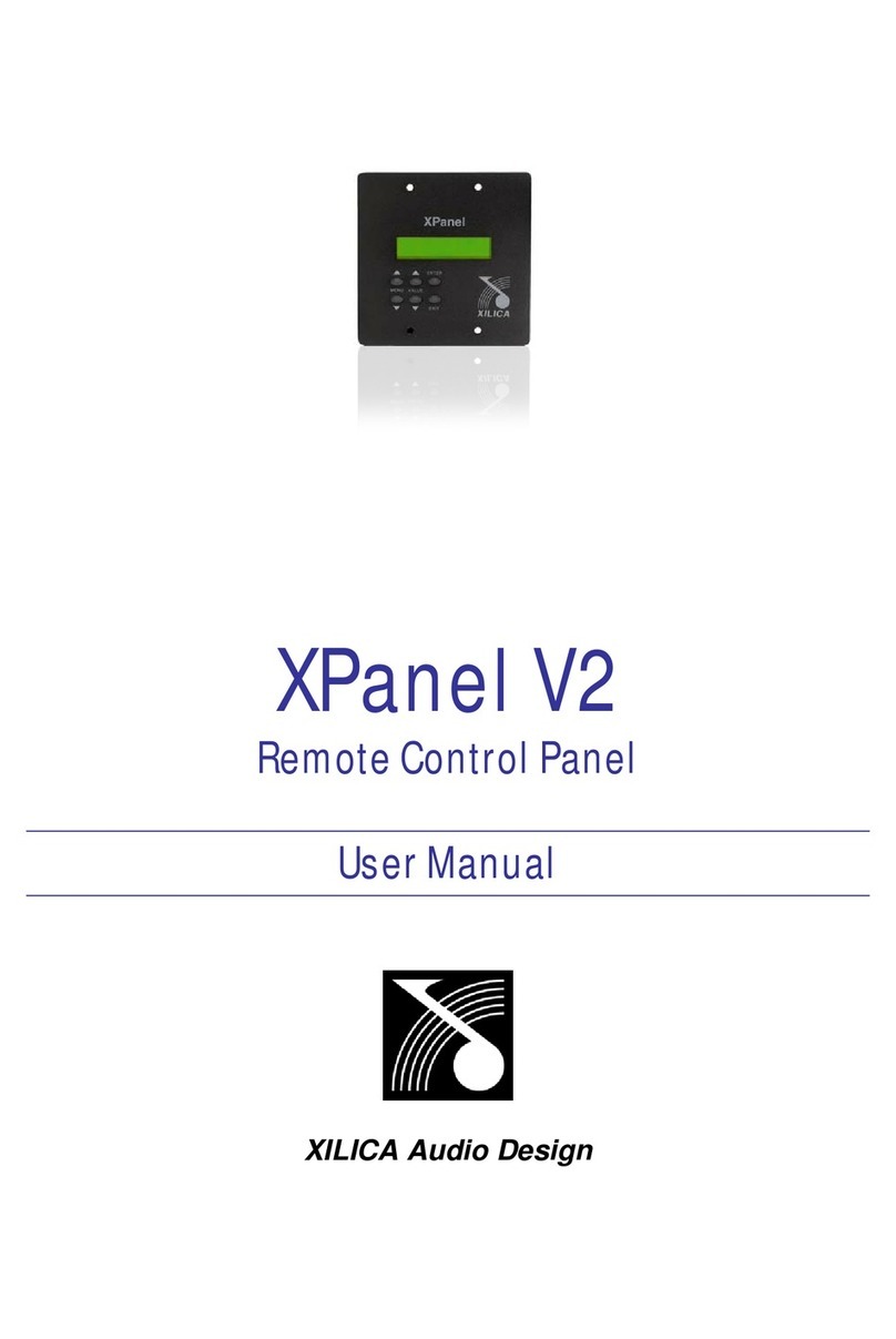 Xilica Audio Design XPanel V2 user manual
