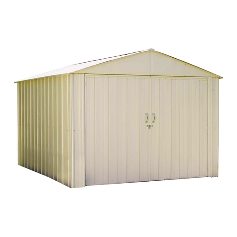 Arrow Storage Products Commander series Owner's manual & assembly guide