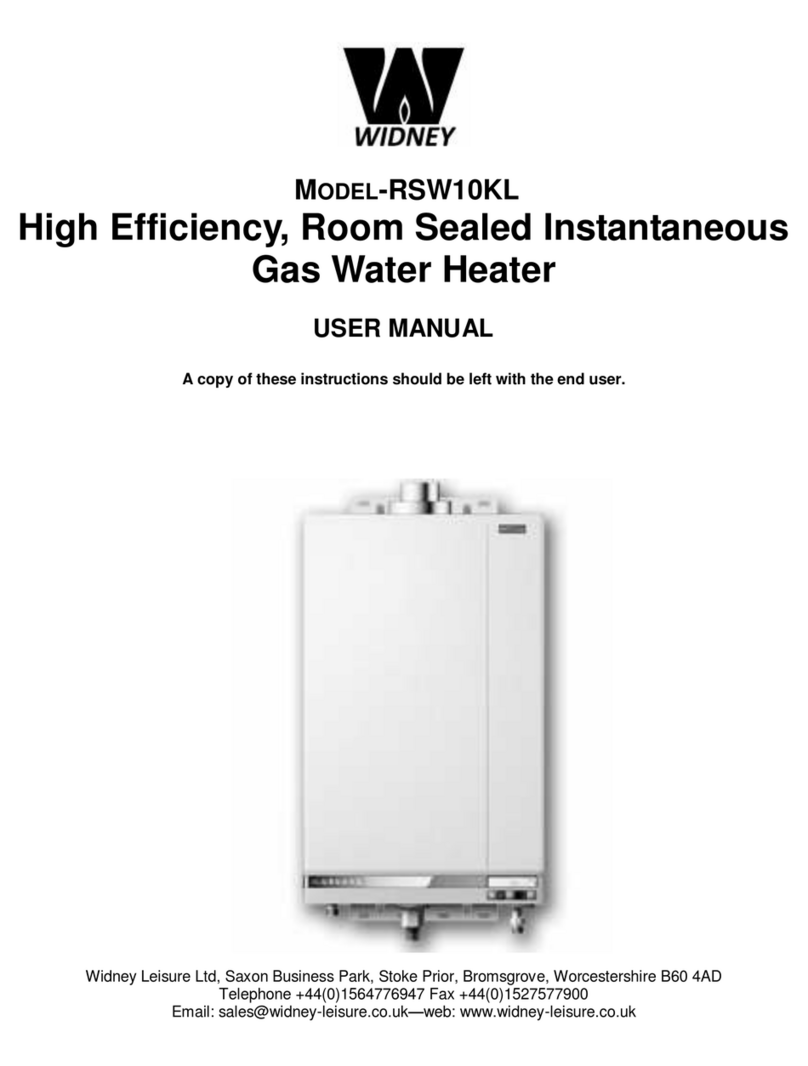 Widney RSW10KL user manual