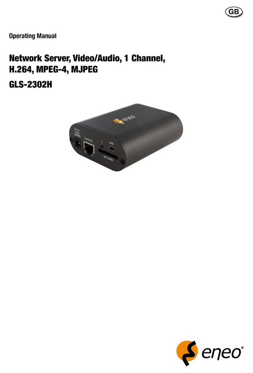 Eneo GLS-2302H operating manual