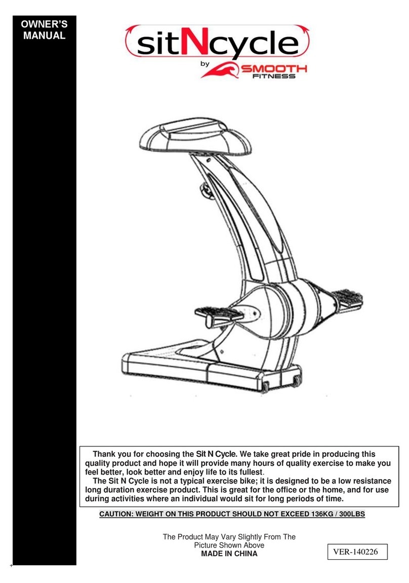 Smooth Fitness SNC?II owner's manual