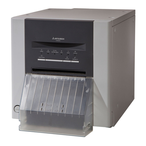 Mitsubishi CP-9500DW Configuration guide