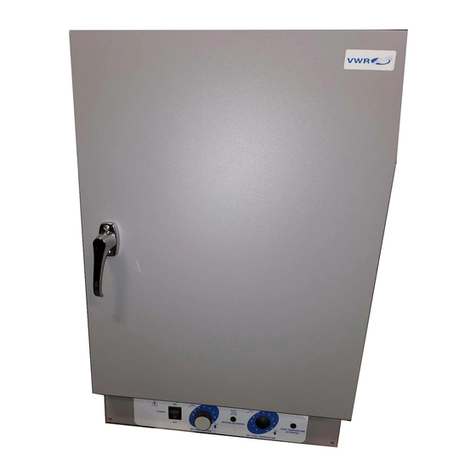 VWR International 1310 Installation and operation manual VWR International 1310 Installation and operation manual