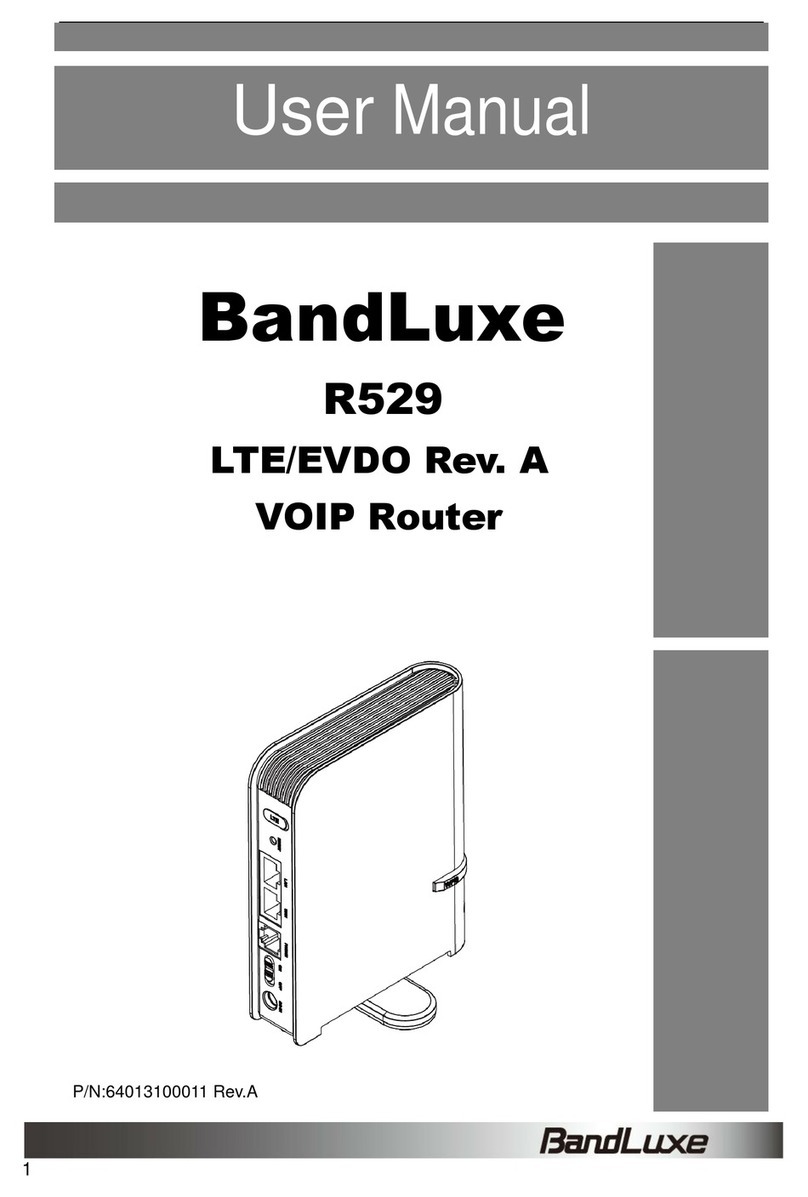 BandLuxe R529 user manual