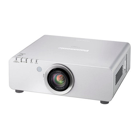 Panasonic PT-DW640EL operating instructions