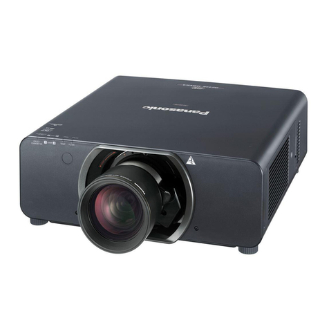 Panasonic PT-DZ13KE operating instructions