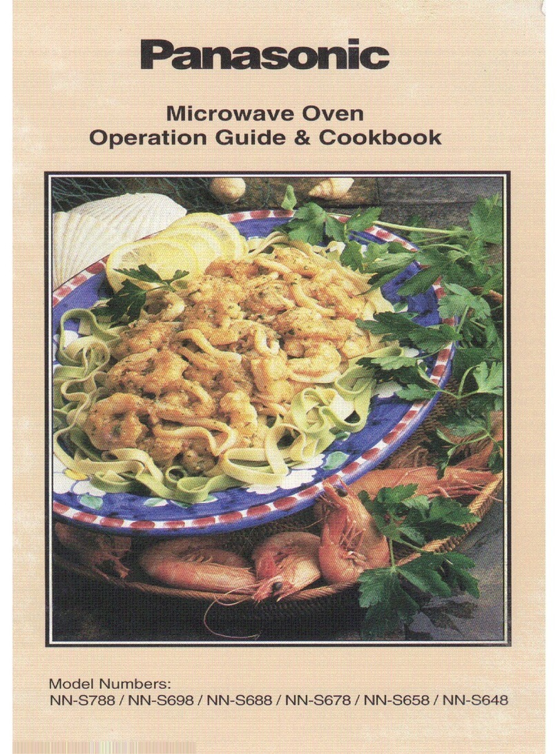 Panasonic NN-S788 Operating guide and cook book