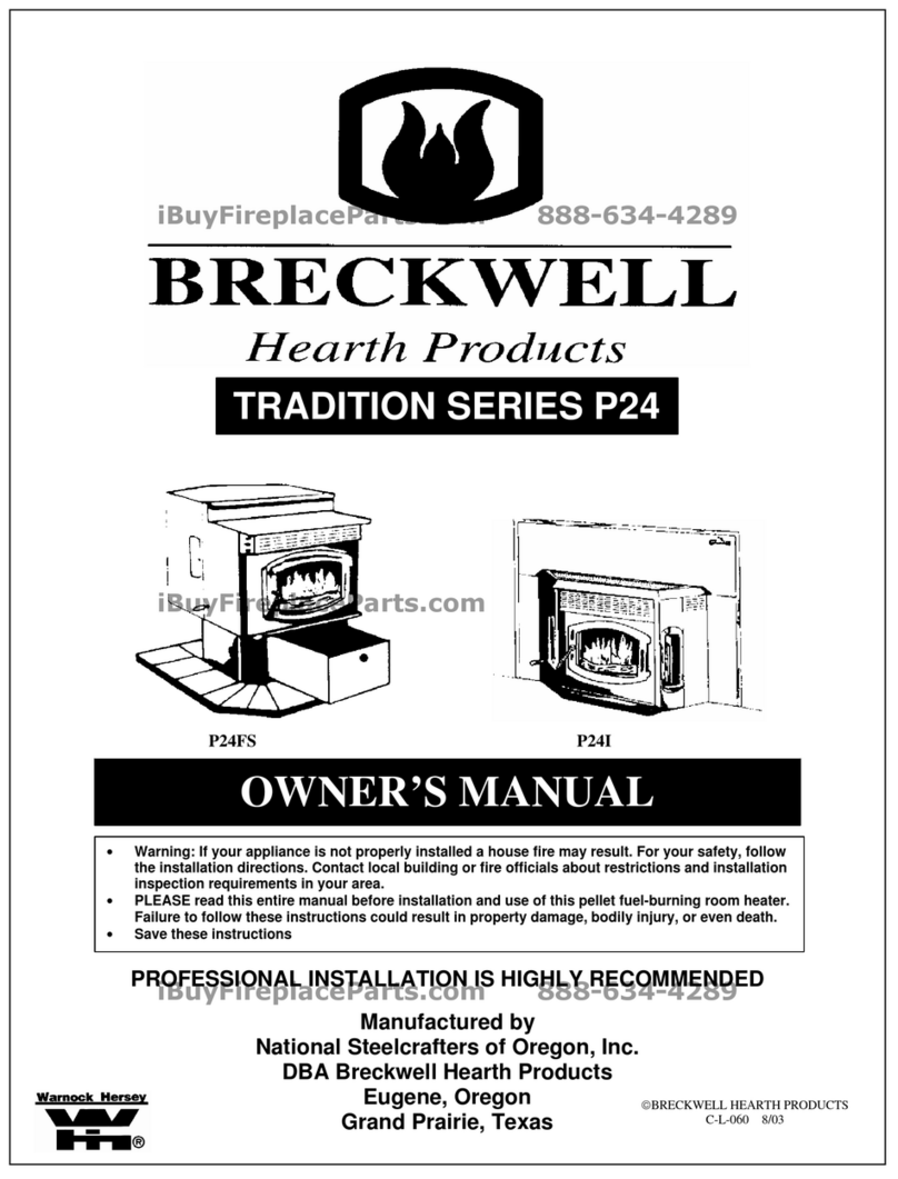 Breckwell Tradition P24FS owner's manual