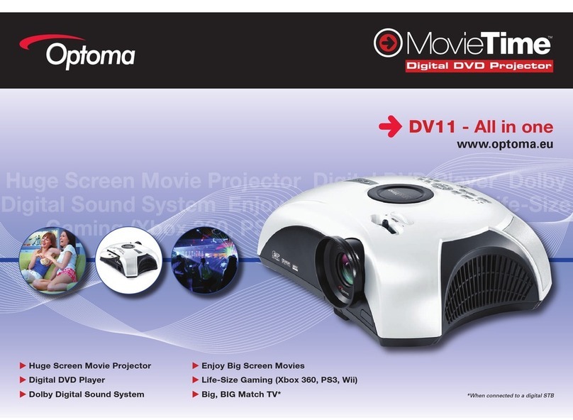Optoma MovieTime DV11 Brochure & specs