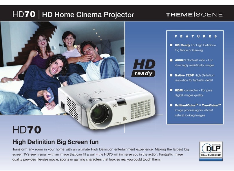 Optoma HD70 User manual Optoma HD70 User manual