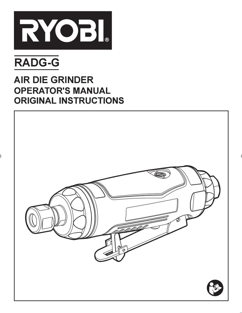 Ryobi RADG-G User manual Ryobi RADG-G User manual
