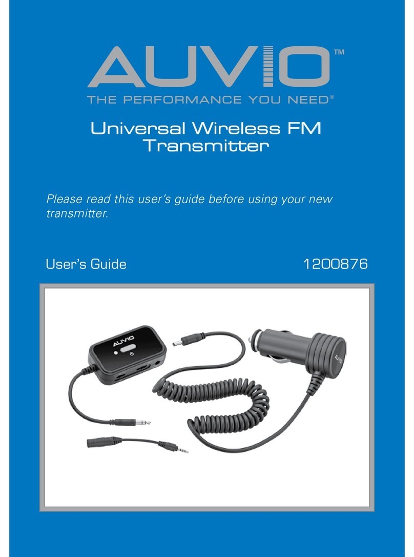 AUVIO 1200876 user guide