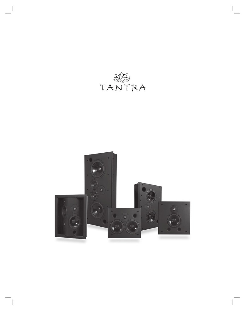 Tantra Tantra 8 LCR owner's manual