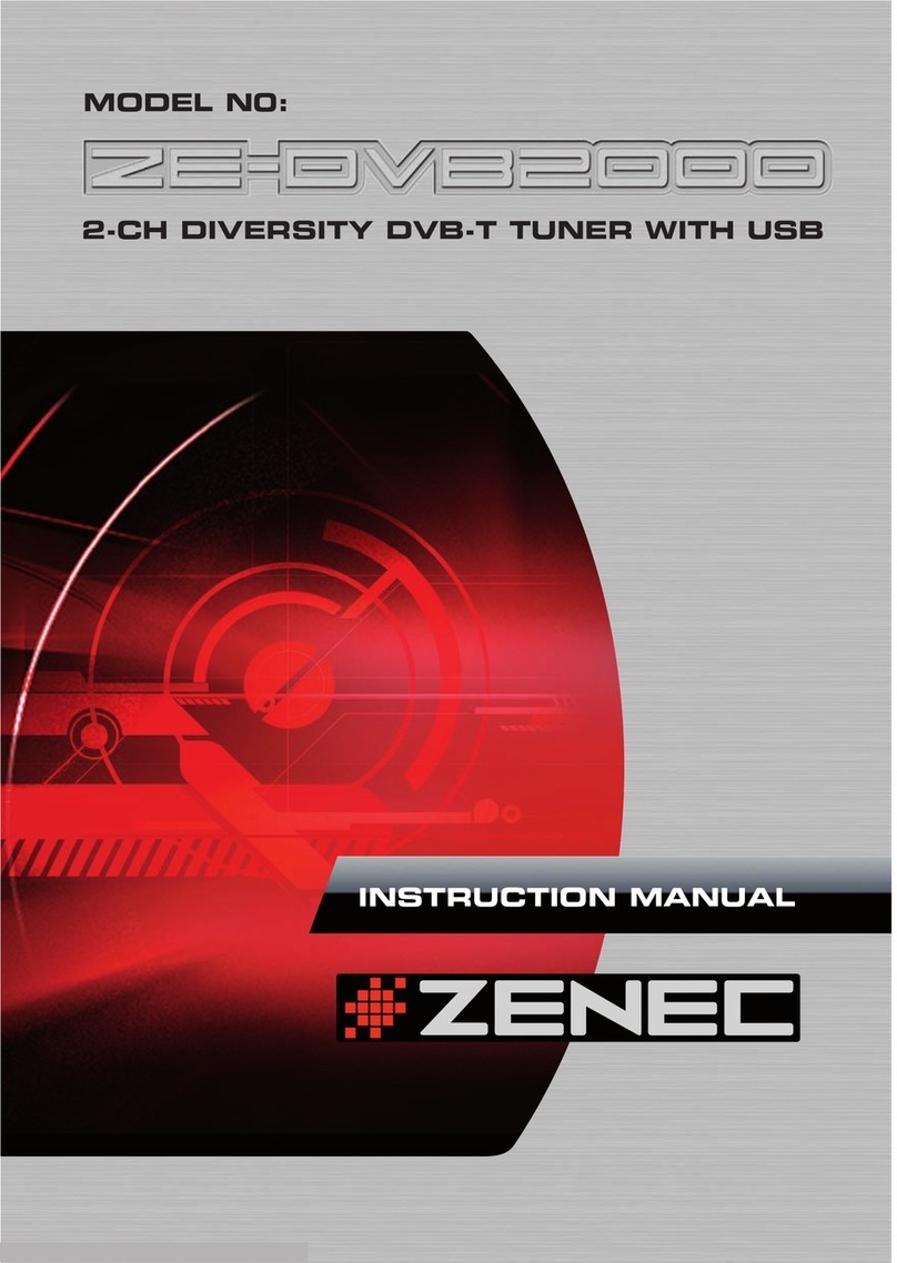 ZENEC ZE-DVB2000 instruction manual