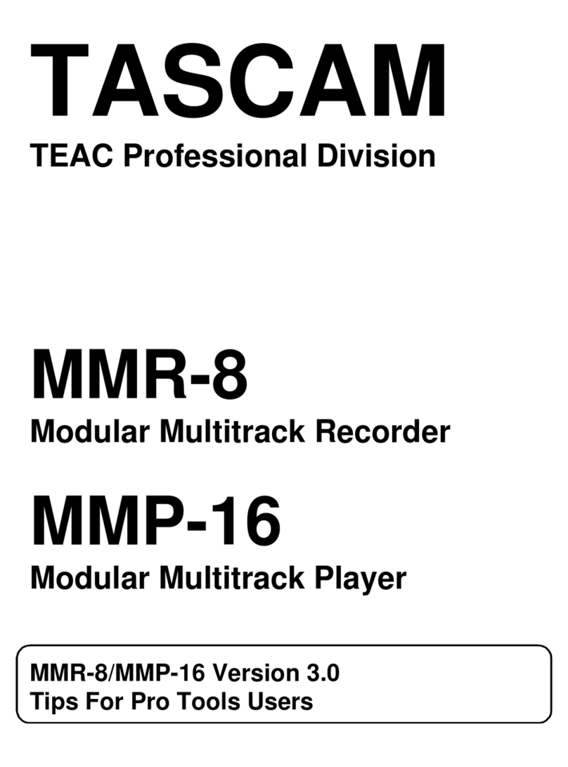 Tascam MMR-8 Tips & technique guide