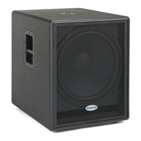 Samson Auro D1800 User manual