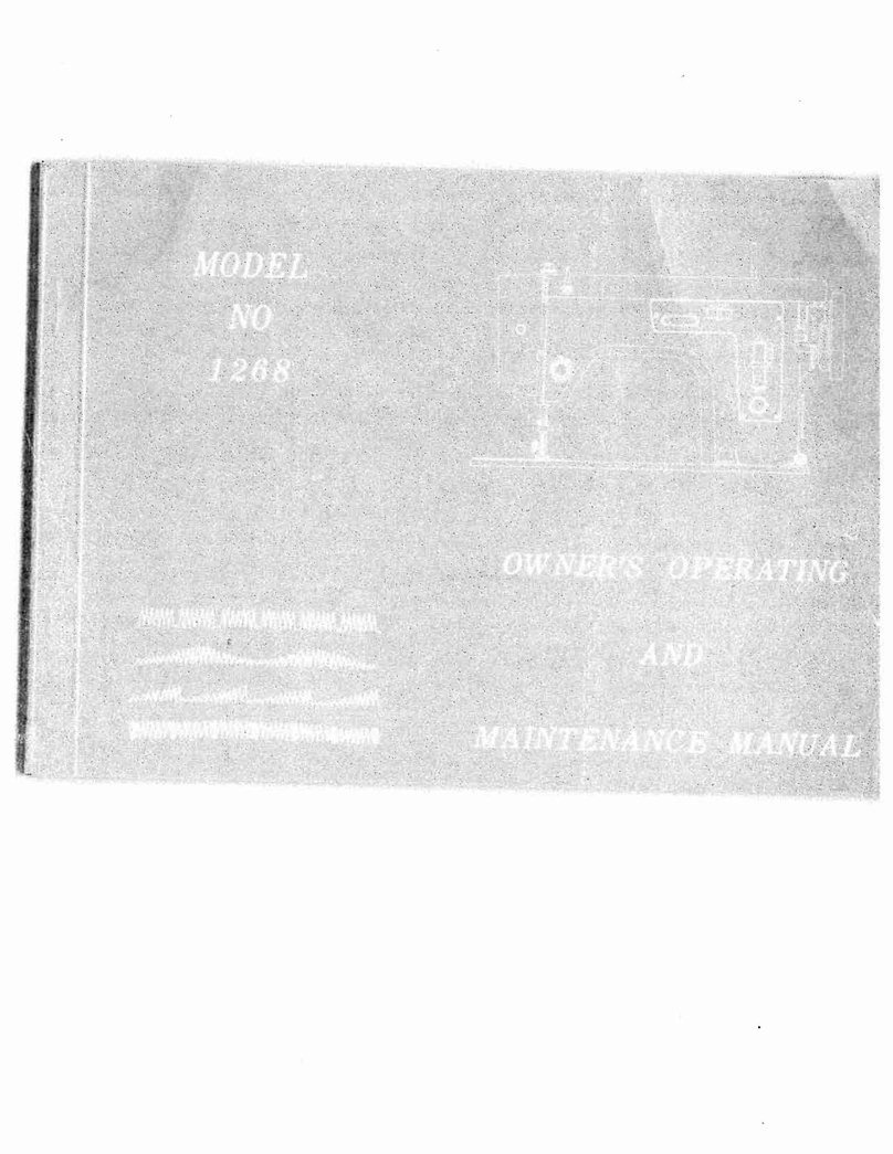 White 1268 Operation manual