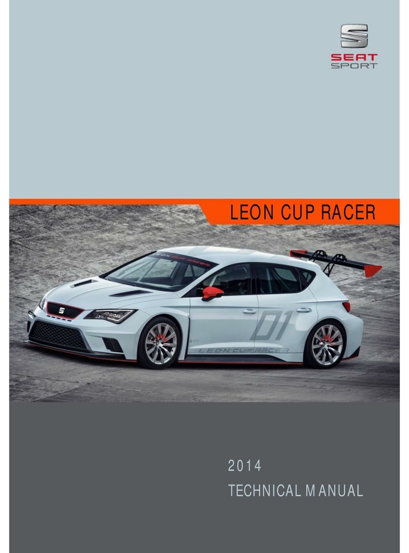 Seat LEON CUP RACER 2011 User manual Seat LEON CUP RACER 2011 User manual