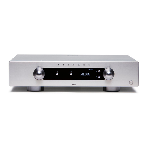 Primare PRE32 User manual