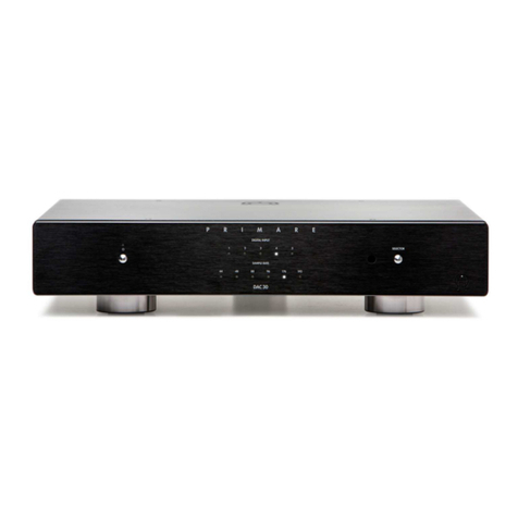 Primare DAC30 User manual