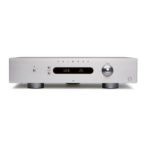 Primare 122 User manual