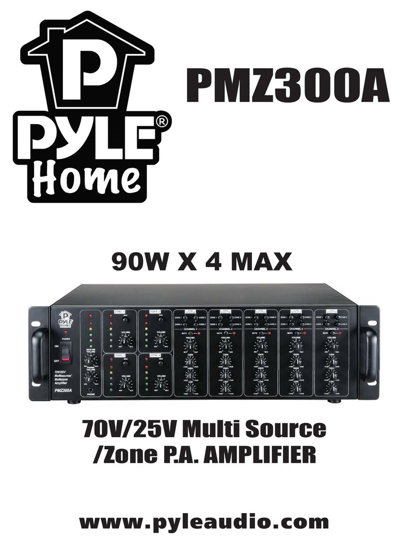 Pyle PMZ300A User manual