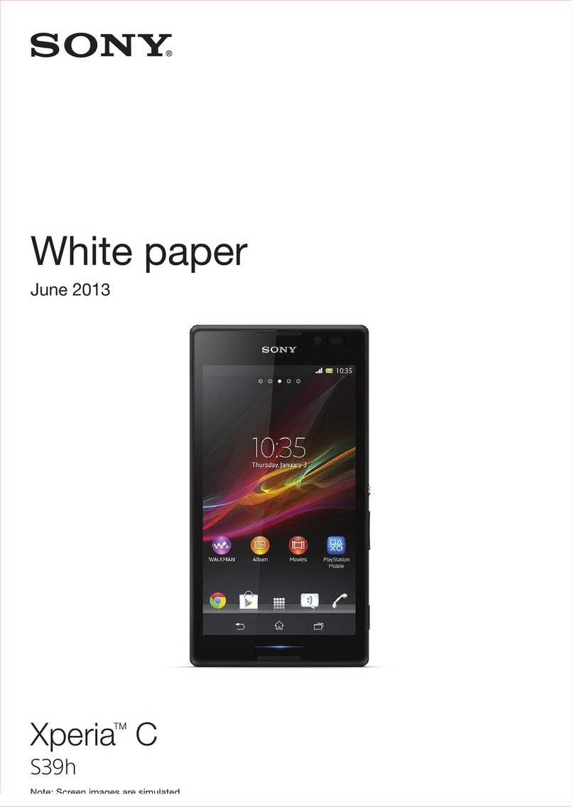 Sony Xperia C S39h Quick reference guide