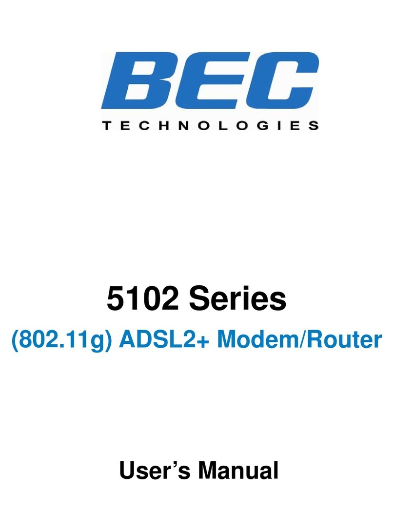 BEC 5102 Series user manual