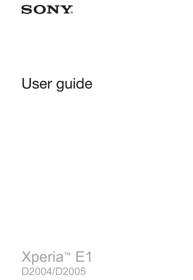 Sony Xperia E1 D2004 User manual Sony Xperia E1 D2004 User manual