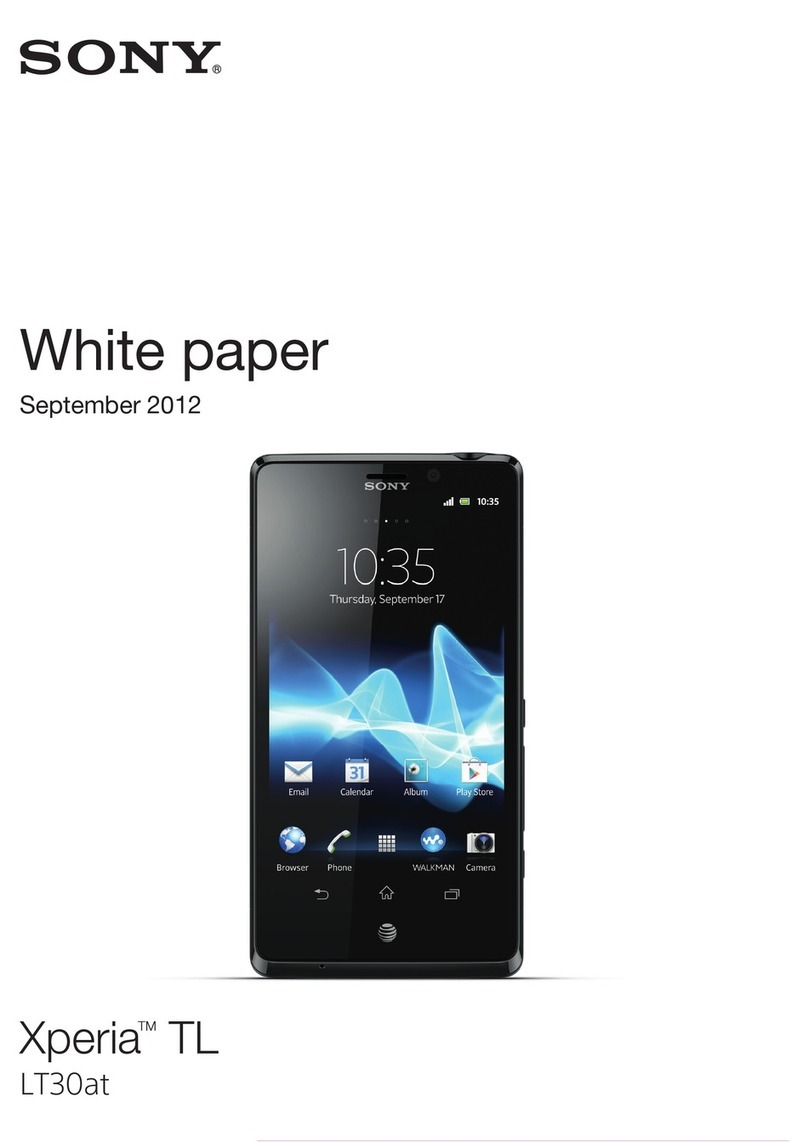 Sony Xperia TL LT30at Quick reference guide