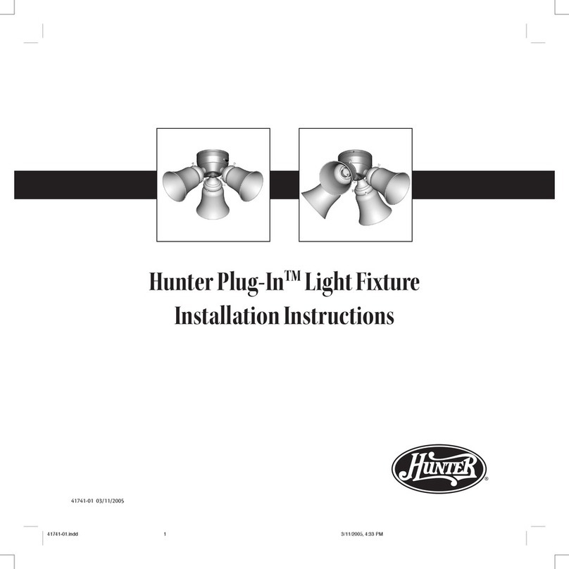 Hunter Hunter Plug-In installation instructions