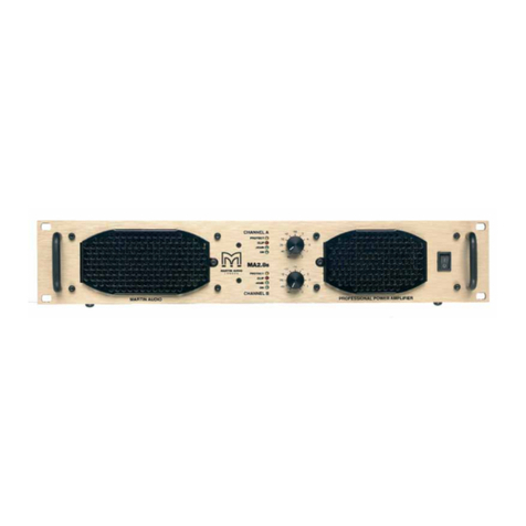 Martin Audio MA2.8s (ETL) User manual